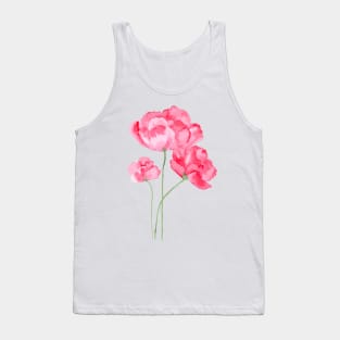 Flowers blossom peony Tank Top